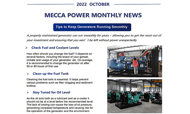 MECCA POWER News-octobre mensuel